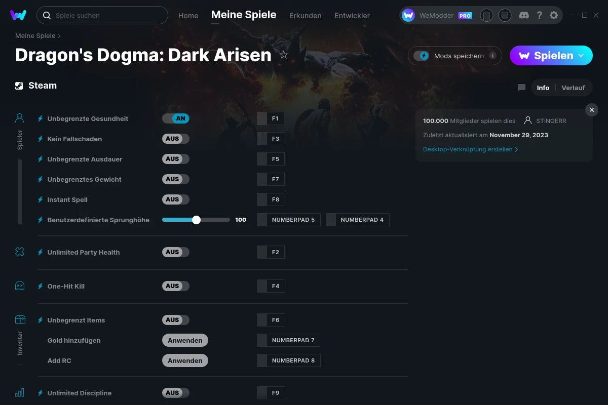 Dragon's Dogma: Dark Arisen, Software