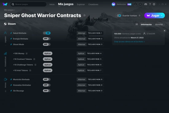 captura de pantalla de las trampas de Sniper Ghost Warrior Contracts
