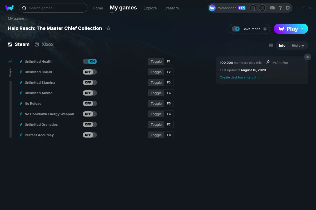 Halo: Reach Mod Tools – MCC on Steam