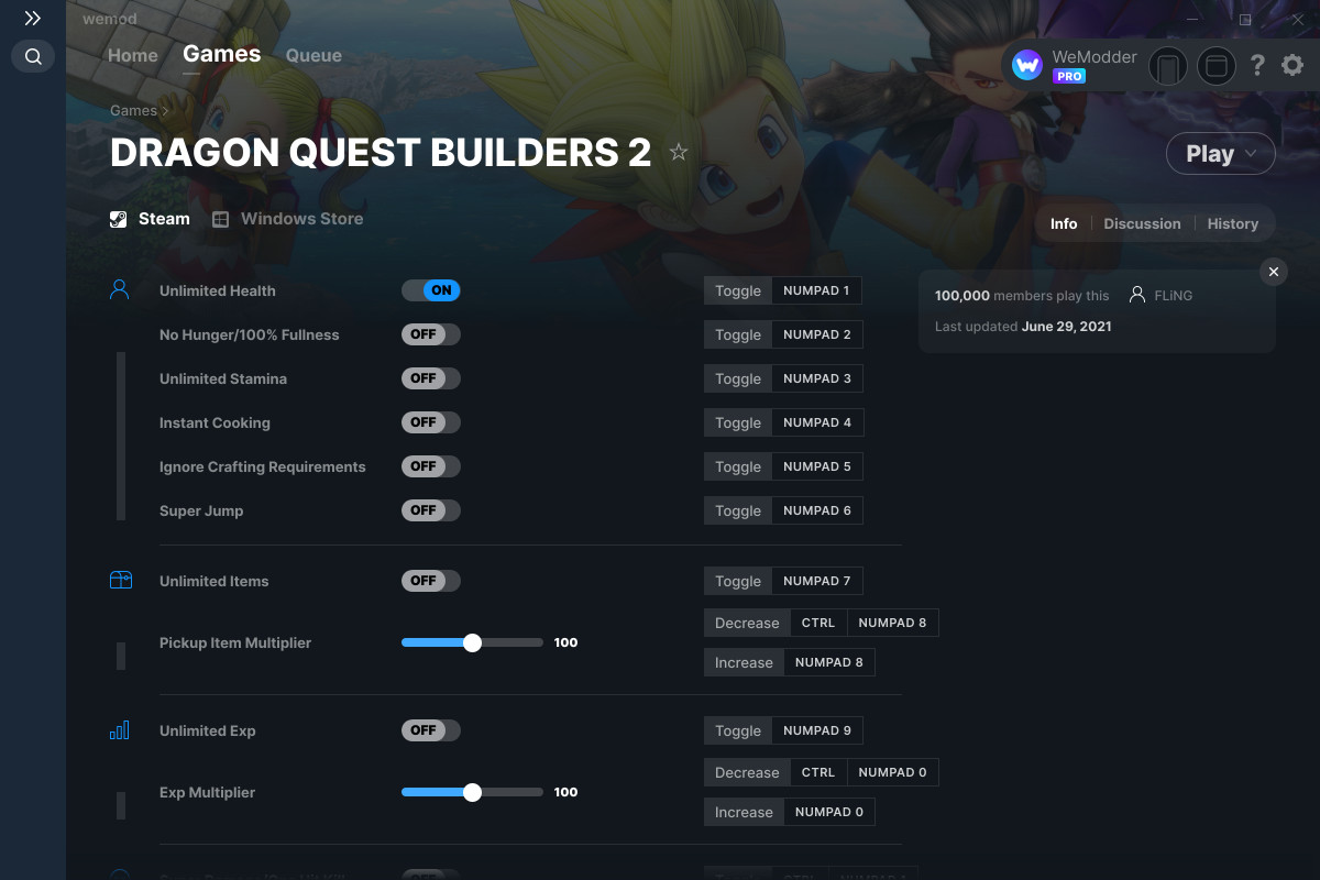 dragon quest builders cheats switch