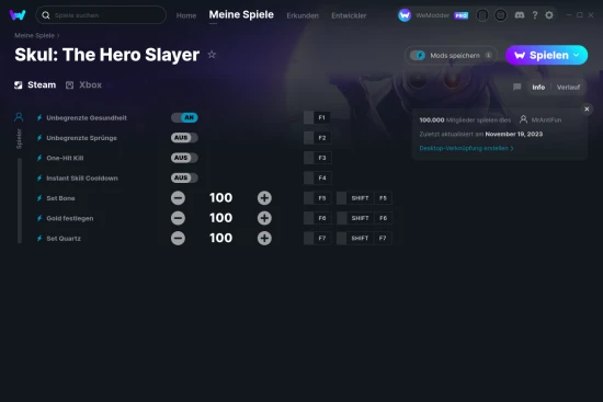 Skul: The Hero Slayer Cheats Screenshot