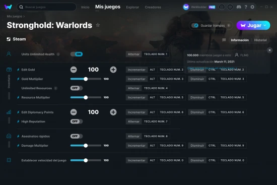 captura de pantalla de las trampas de Stronghold: Warlords