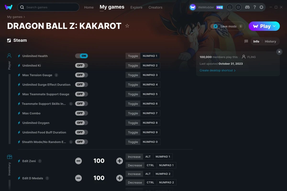 DRAGON BALL Z: KAKAROT Free Download (v1.81) » Steam-Games : r