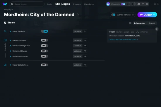 captura de pantalla de las trampas de Mordheim: City of the Damned