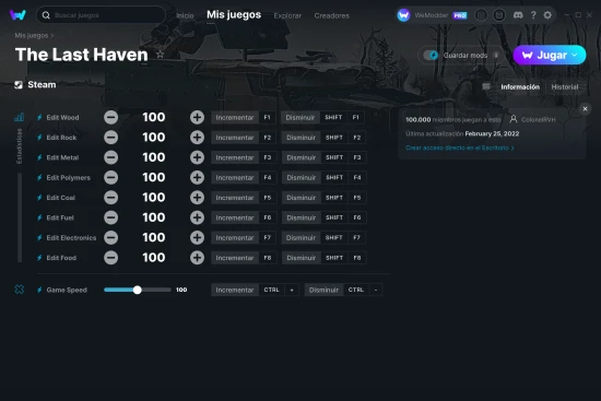 captura de pantalla de las trampas de The Last Haven