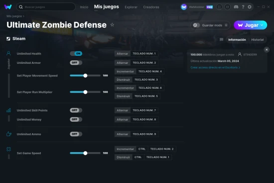 captura de pantalla de las trampas de Ultimate Zombie Defense