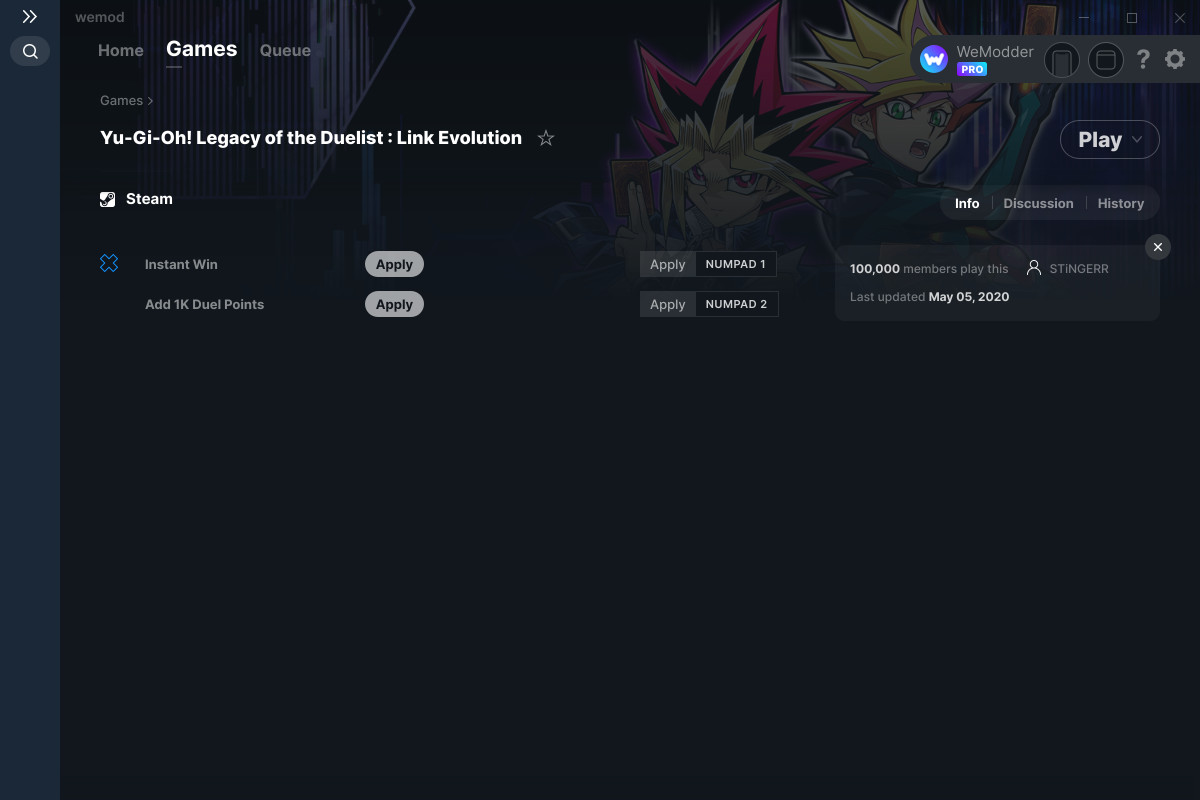 yugioh legacy of the duelist cheat engine
