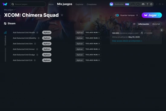 captura de pantalla de las trampas de XCOM: Chimera Squad