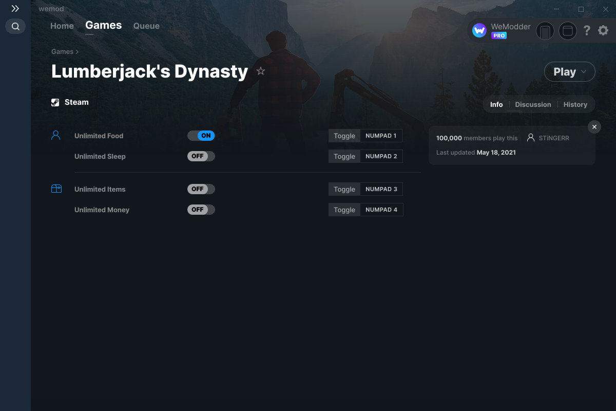 Lumberjack's Dynasty Cheats and Trainer for Steam Trainers WeMod Community