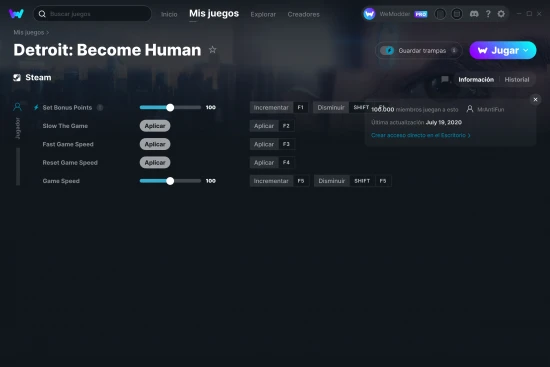 captura de pantalla de las trampas de Detroit: Become Human