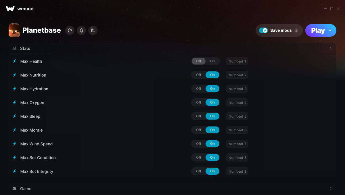 Planetbase Cheats And Trainer For Steam Trainers Wemod Community
