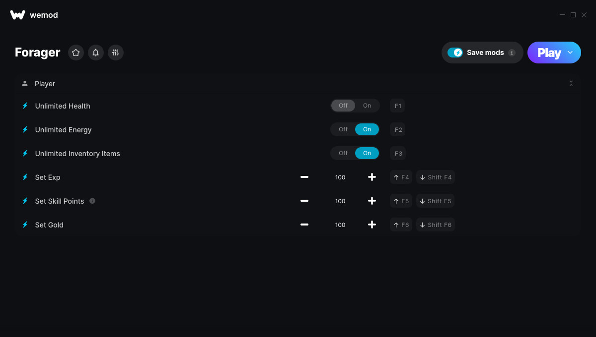 Forager Cheats and Trainer for Xbox Trainers WeMod Community