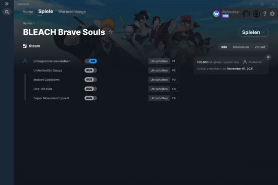 BLEACH Brave Souls Cheats Screenshot