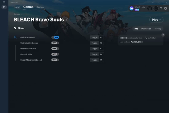 BLEACH Brave Souls cheats screenshot