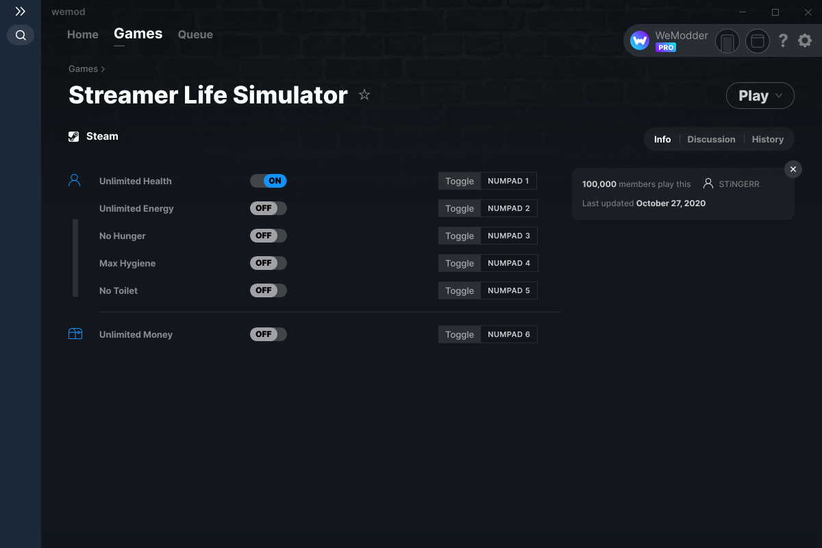 streamer-life-simulator-cheats-and-trainer-for-steam-trainers-wemod-community