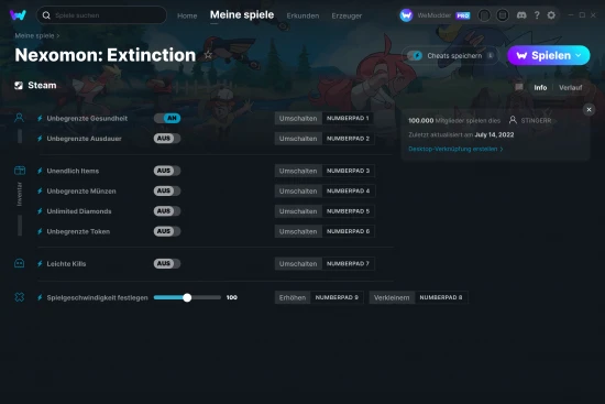 Nexomon: Extinction Cheats Screenshot