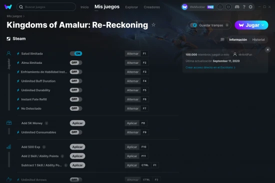 captura de pantalla de las trampas de Kingdoms of Amalur: Re-Reckoning