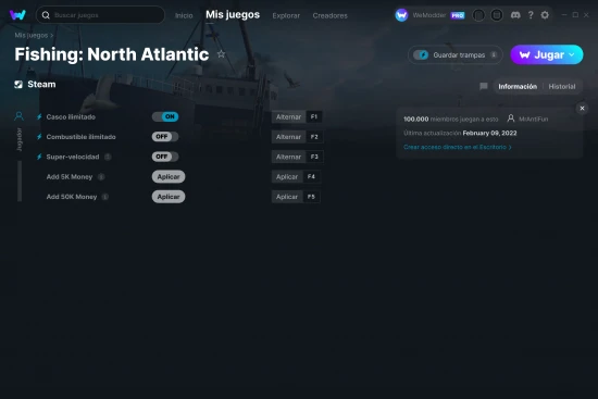captura de pantalla de las trampas de Fishing: North Atlantic