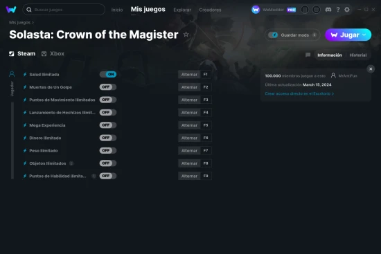 captura de pantalla de las trampas de Solasta: Crown of the Magister