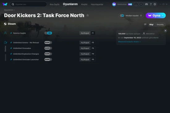 Door Kickers 2: Task Force North hilelerin ekran görüntüsü