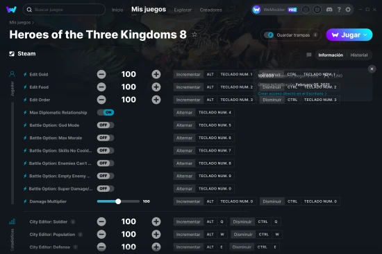 captura de pantalla de las trampas de Heroes of the Three Kingdoms 8