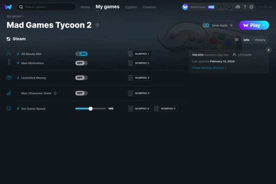 Mad Games Tycoon 2 cheats screenshot