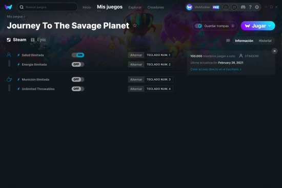 captura de pantalla de las trampas de Journey To The Savage Planet