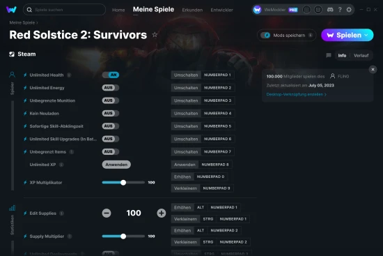 Red Solstice 2: Survivors Cheats Screenshot