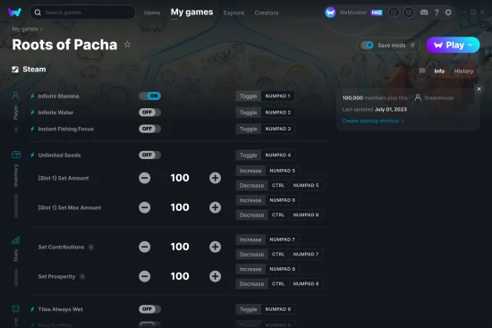 Roots of Pacha cheats screenshot
