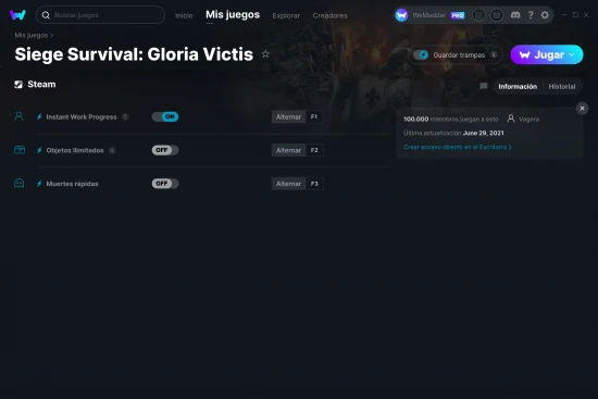 captura de pantalla de las trampas de Siege Survival: Gloria Victis