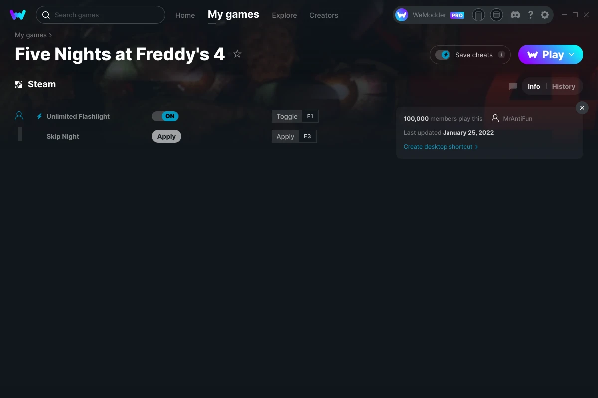 Five Nights at Freddy's 4 on Steam