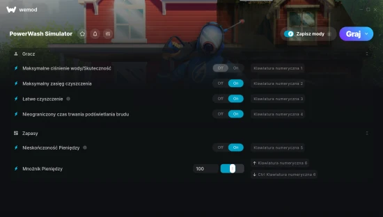 cheaty PowerWash Simulator zrzut ekranu