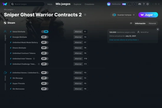 captura de pantalla de las trampas de Sniper Ghost Warrior Contracts 2