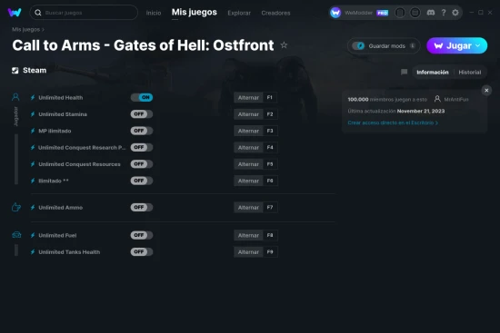 captura de pantalla de las trampas de Call to Arms - Gates of Hell: Ostfront
