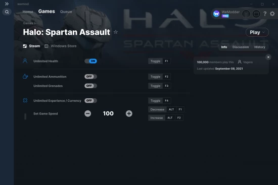 Halo: Spartan Assault cheats screenshot