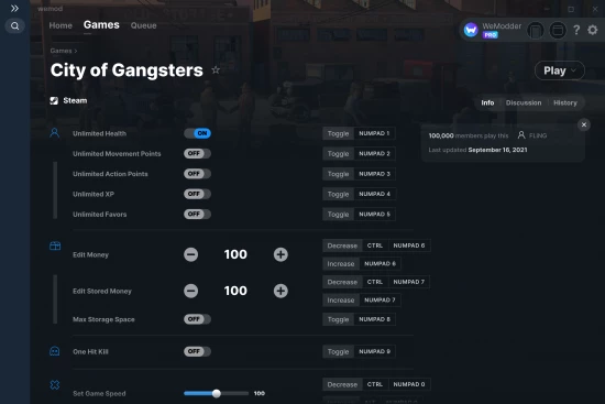 city of gangsters cheats