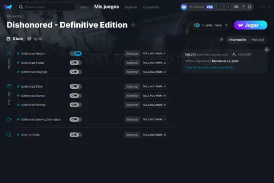 captura de pantalla de las trampas de Dishonored - Definitive Edition