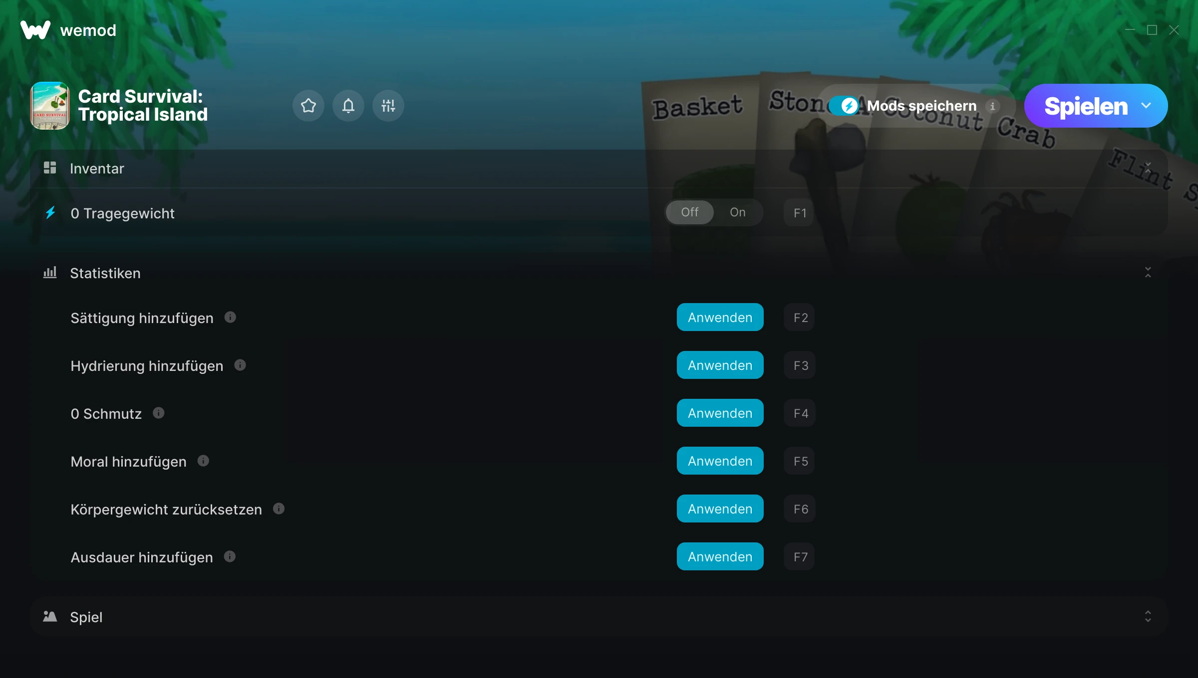 Card Survival: Tropical Island Cheats Screenshot
