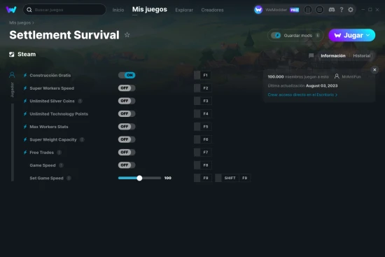 captura de pantalla de las trampas de Settlement Survival