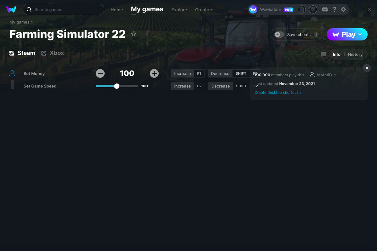 Farming Simulator 22 sur Steam