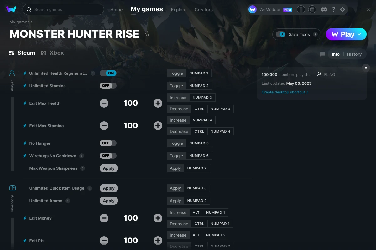 The best mods for Monster Hunter Rise on PC