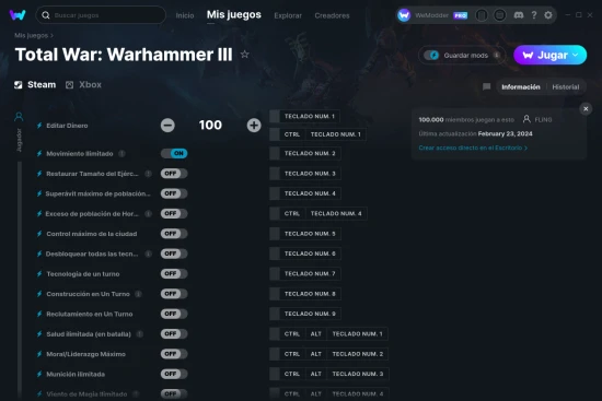 captura de pantalla de las trampas de Total War: Warhammer III