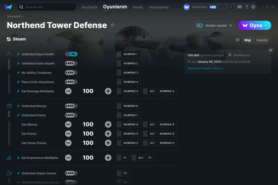 Northend Tower Defense hilelerin ekran görüntüsü