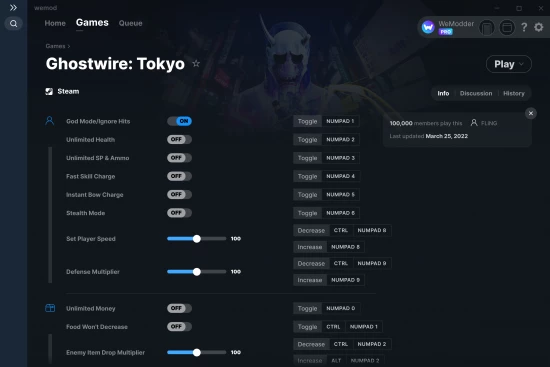 Ghostwire: Tokyo cheats screenshot