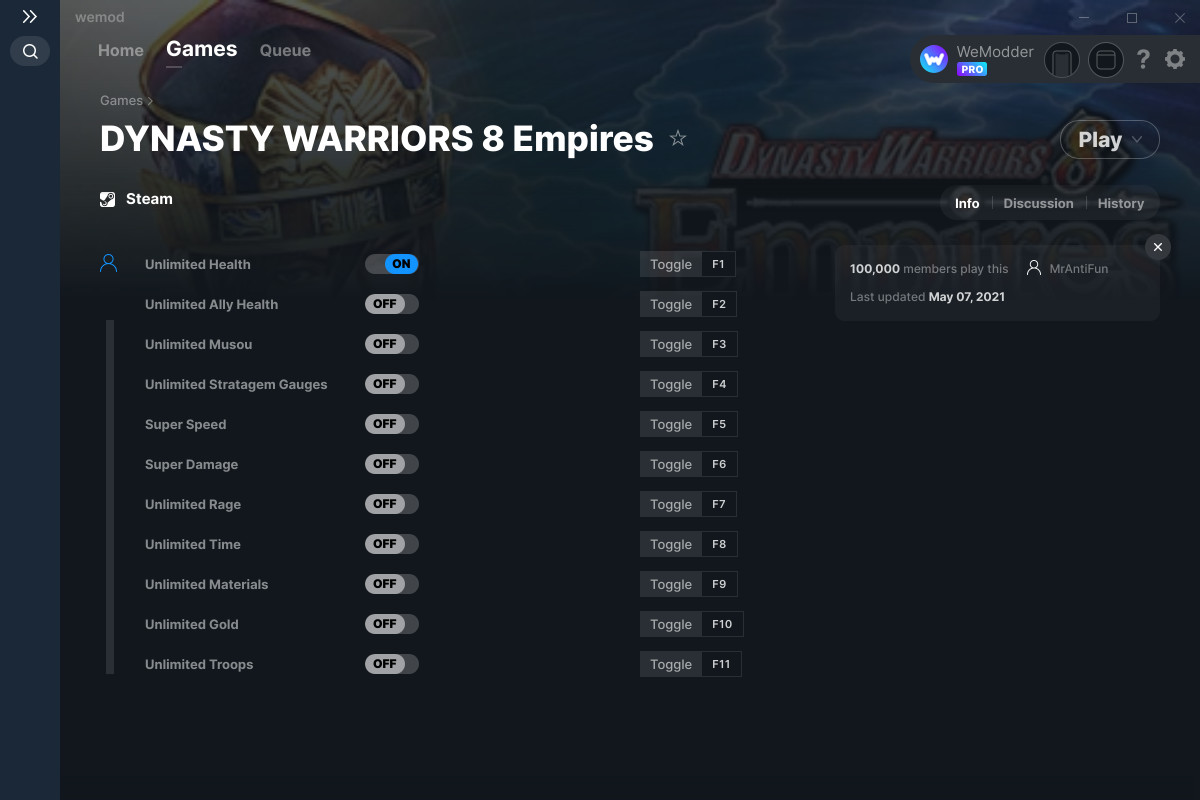 dynasty warriors 7 empires cheats