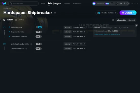 captura de pantalla de las trampas de Hardspace: Shipbreaker