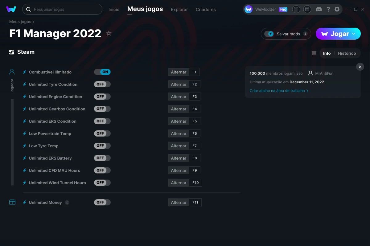 F1 Manager 2022: requisitos para jogar no PC