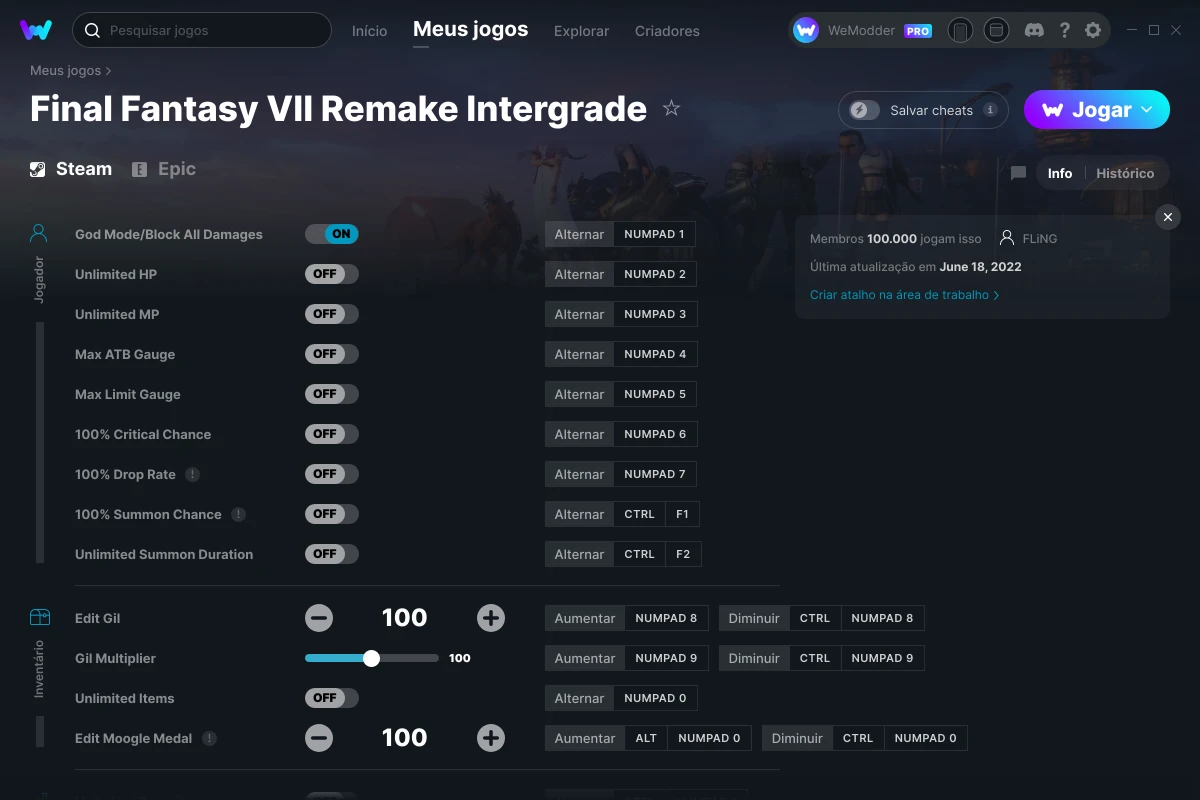 Comunidade Steam :: FINAL FANTASY VII REMAKE INTERGRADE