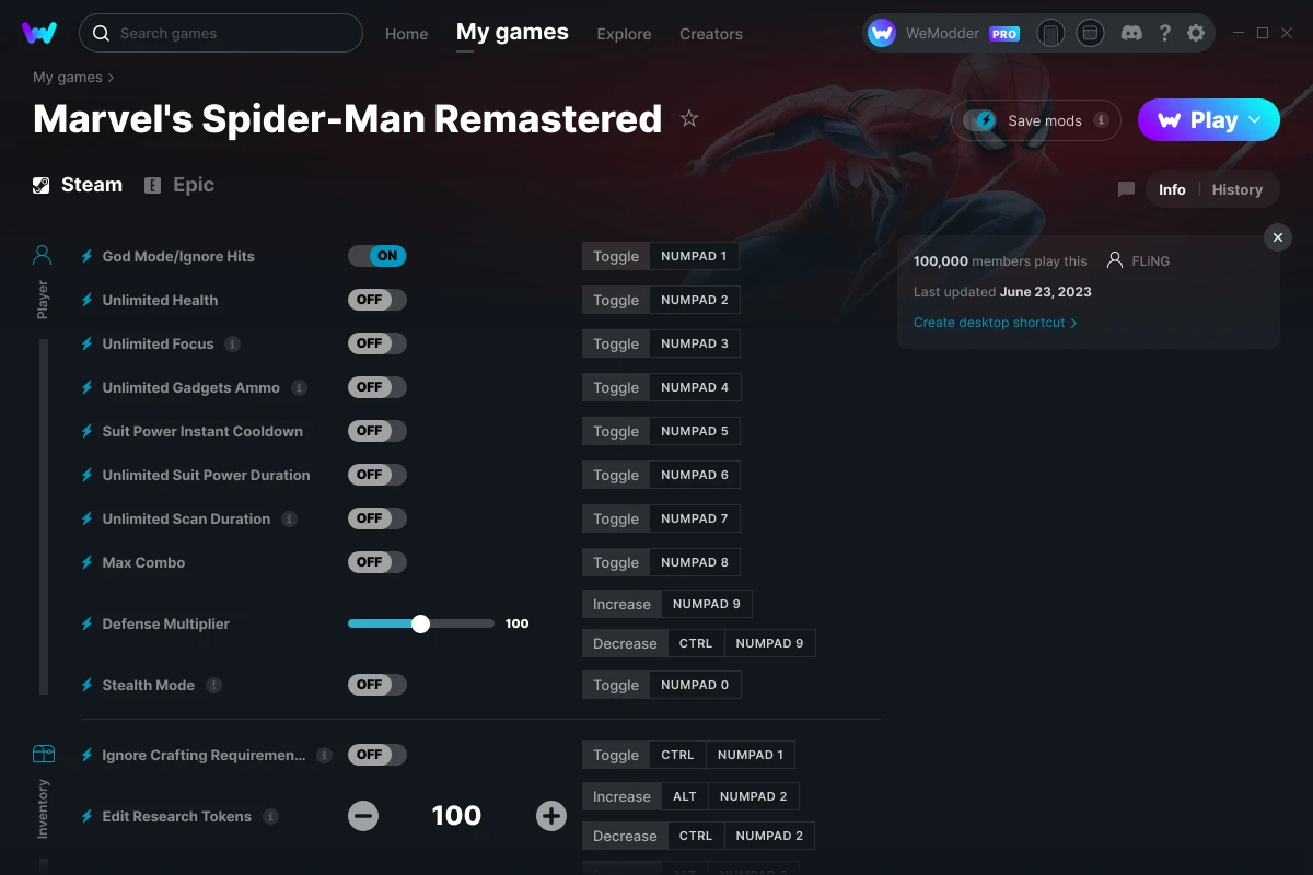 Older Windows Run Marvel's Spider-Man Remastered Method at