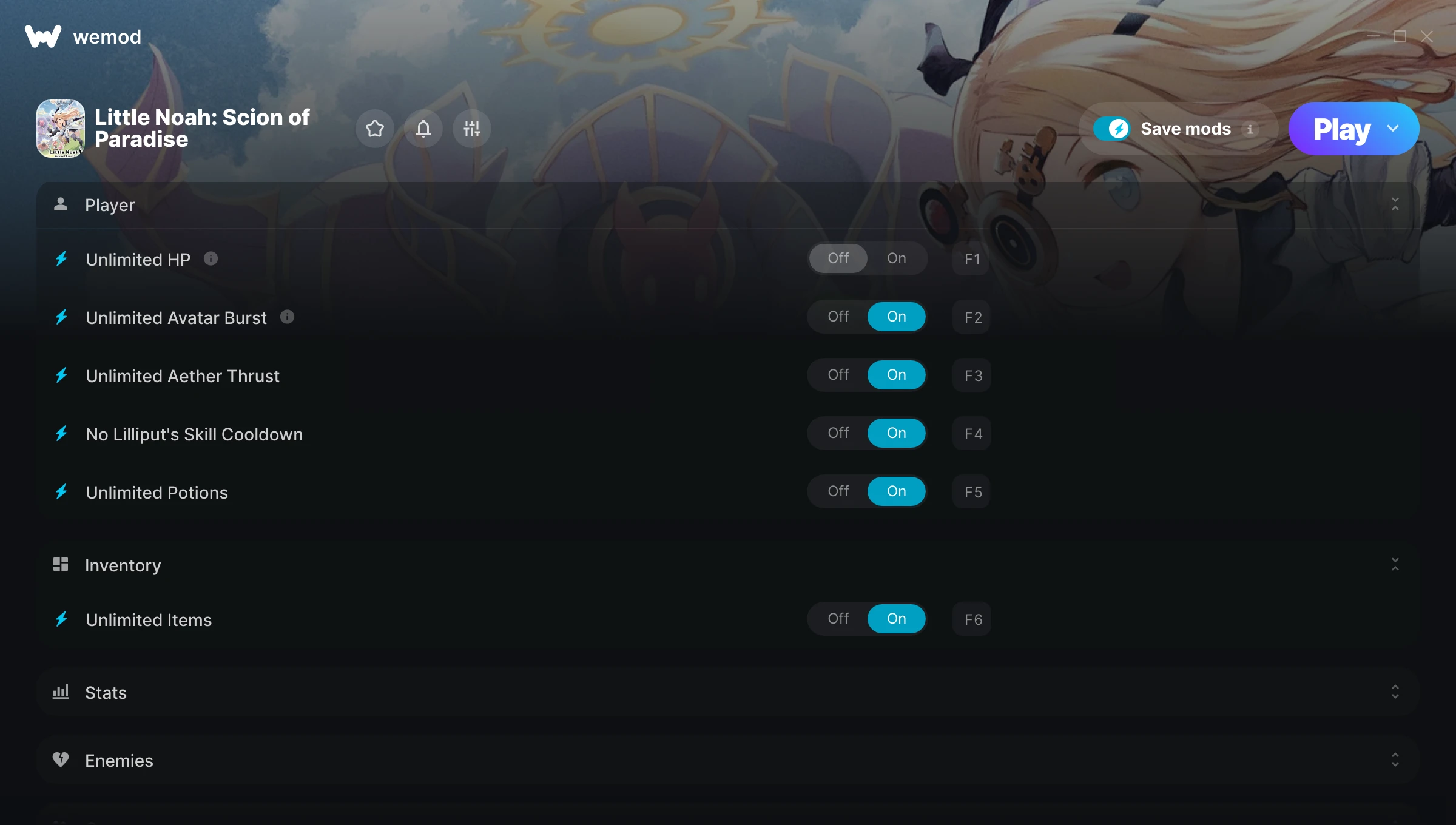 Little Noah: Scion of Paradise cheats screenshot